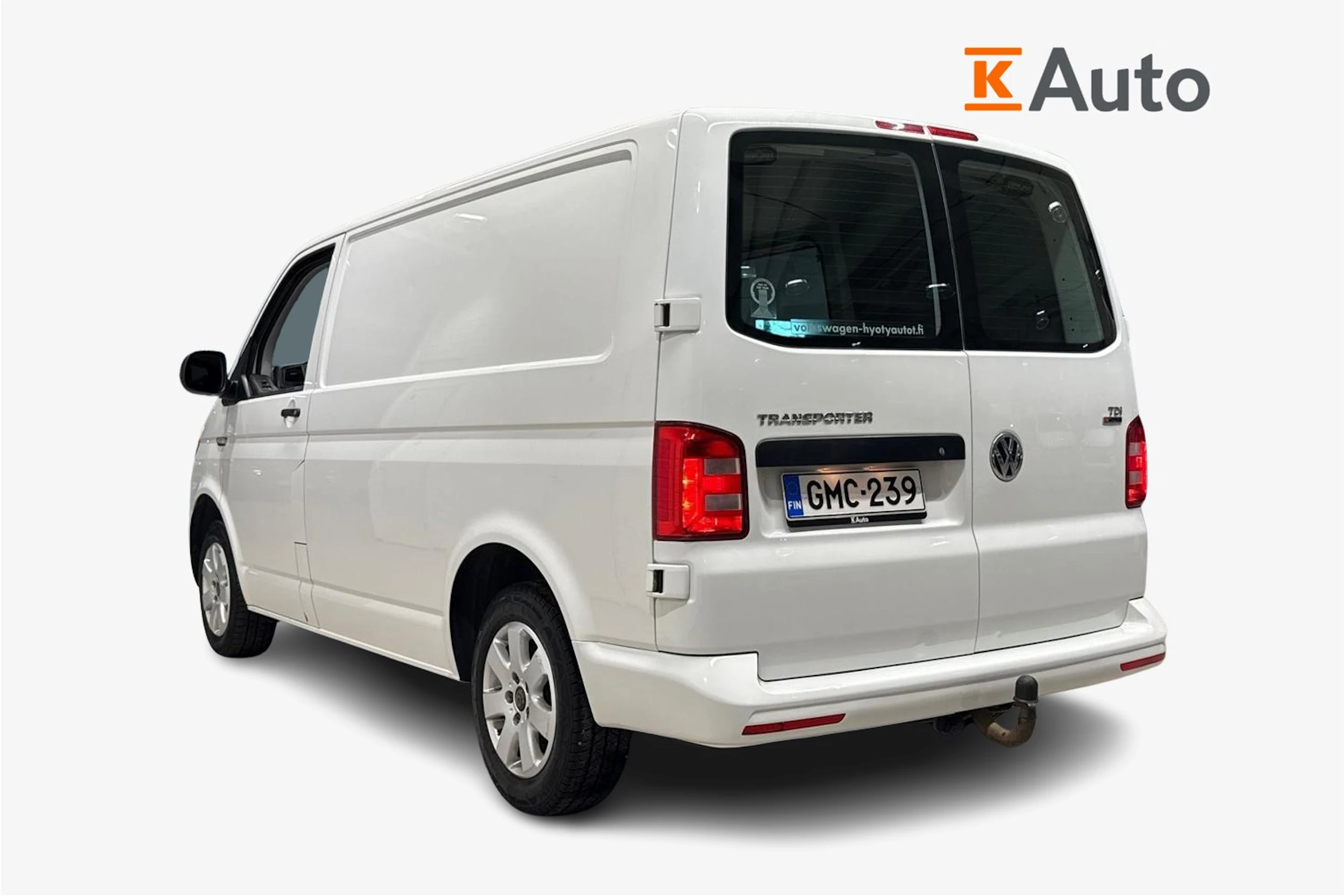 Valkoinen Volkswagen TRANSPORTER 2016 kuva 2.