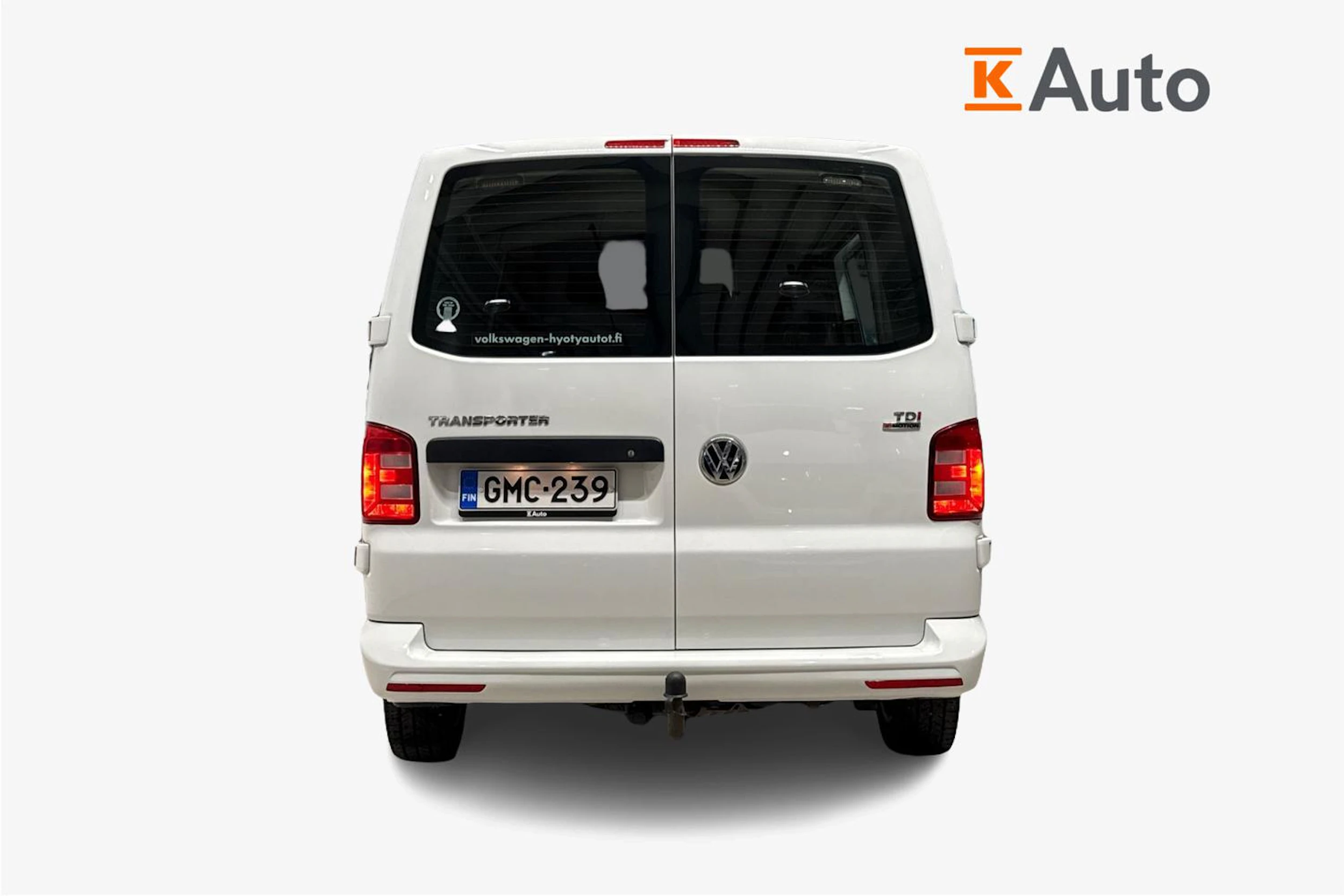 Valkoinen Volkswagen TRANSPORTER 2016 kuva 3.