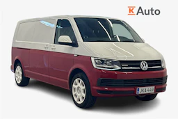 valkoinen Volkswagen Transporter 2016 kuva 1.
