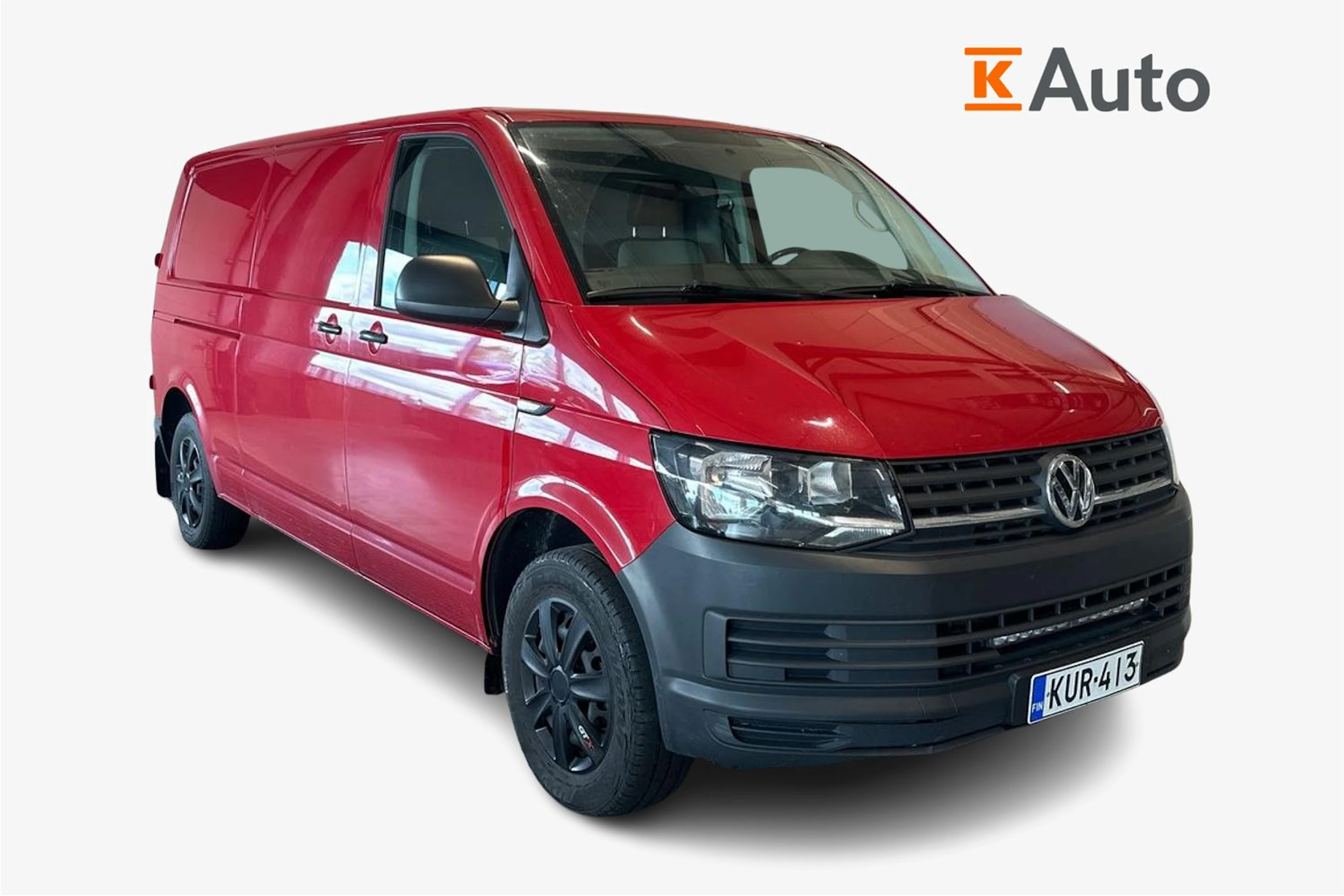 punainen Volkswagen Transporter 2016 kuva 1.