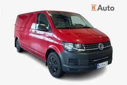 punainen Volkswagen Transporter 2016 kuva 1.