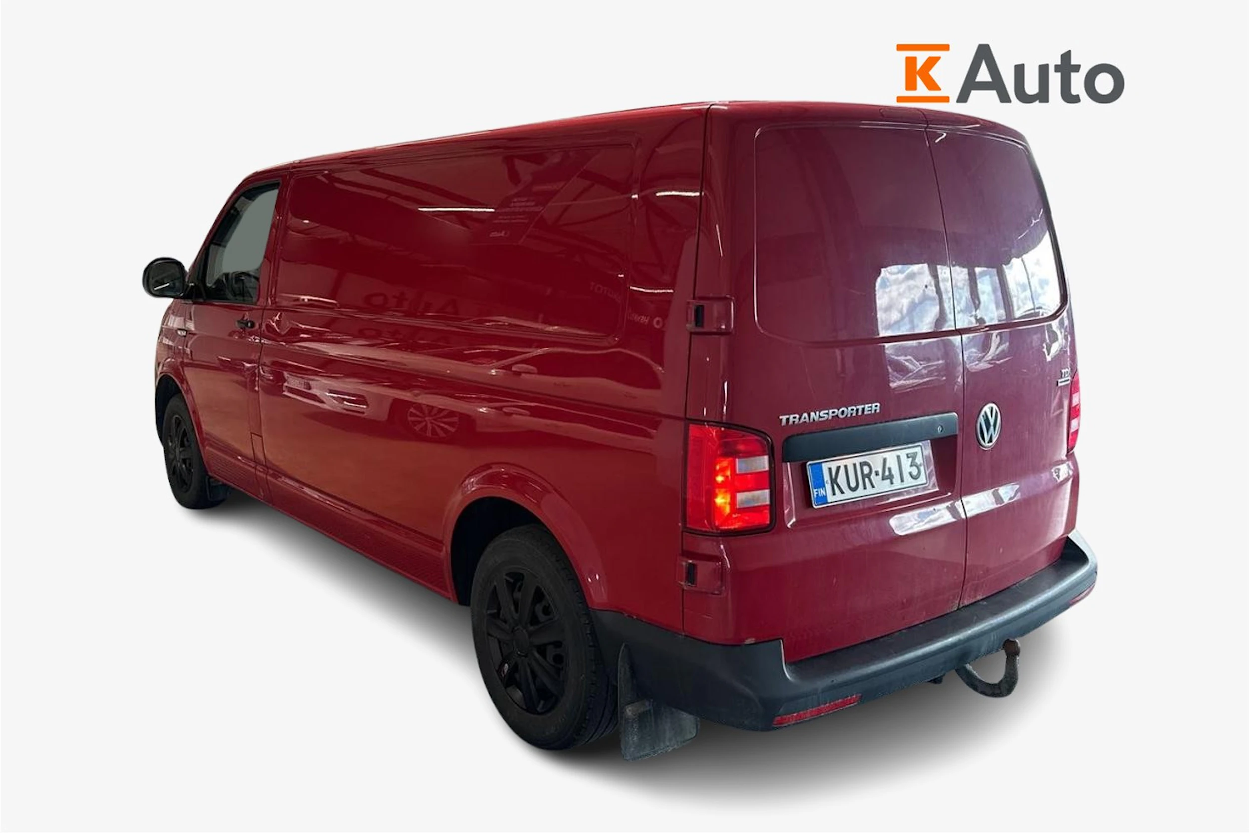 punainen Volkswagen Transporter 2016 kuva 2.