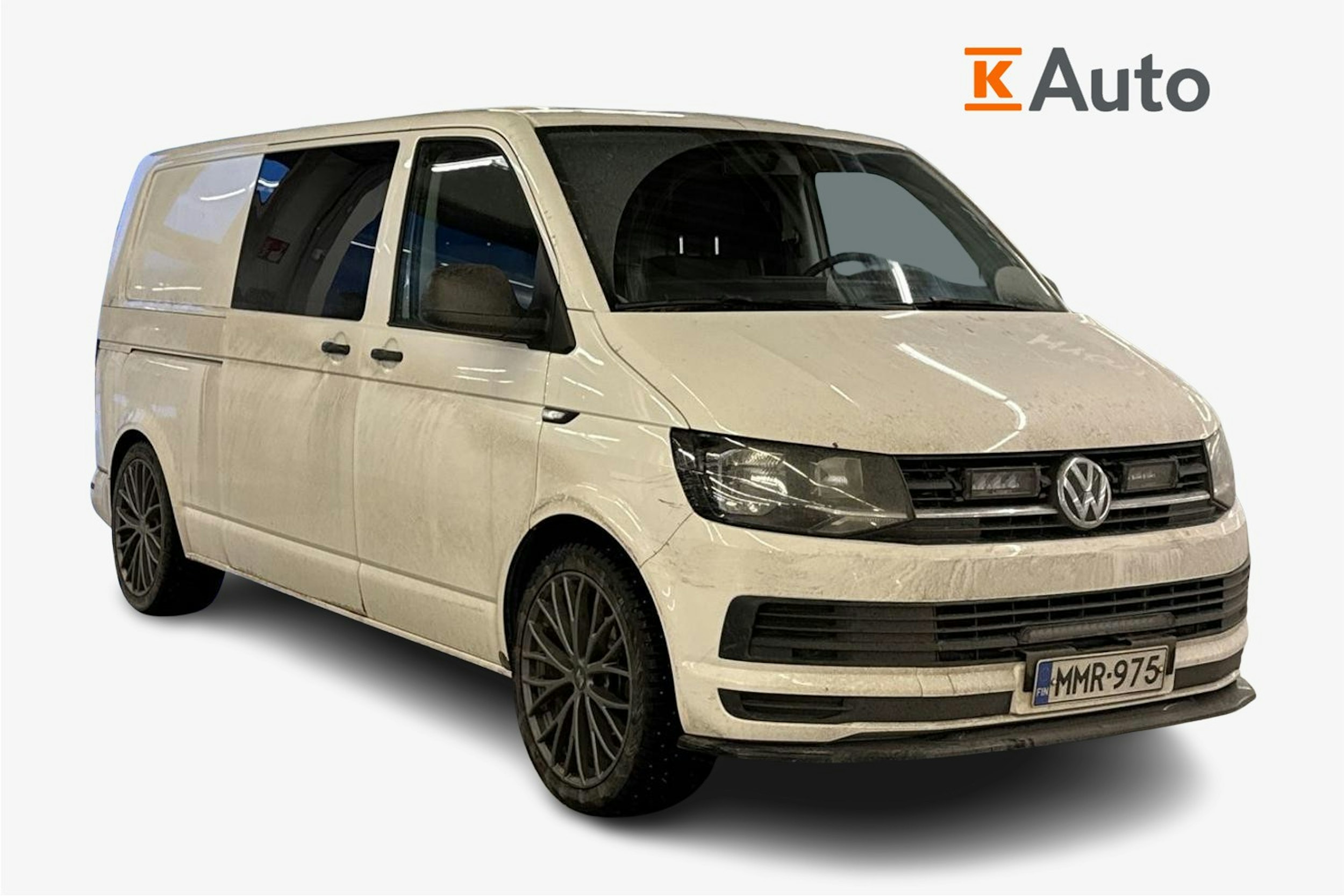 valkoinen Volkswagen Transporter 2016 kuva 1.