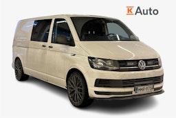 valkoinen Volkswagen Transporter 2016 kuva 1.