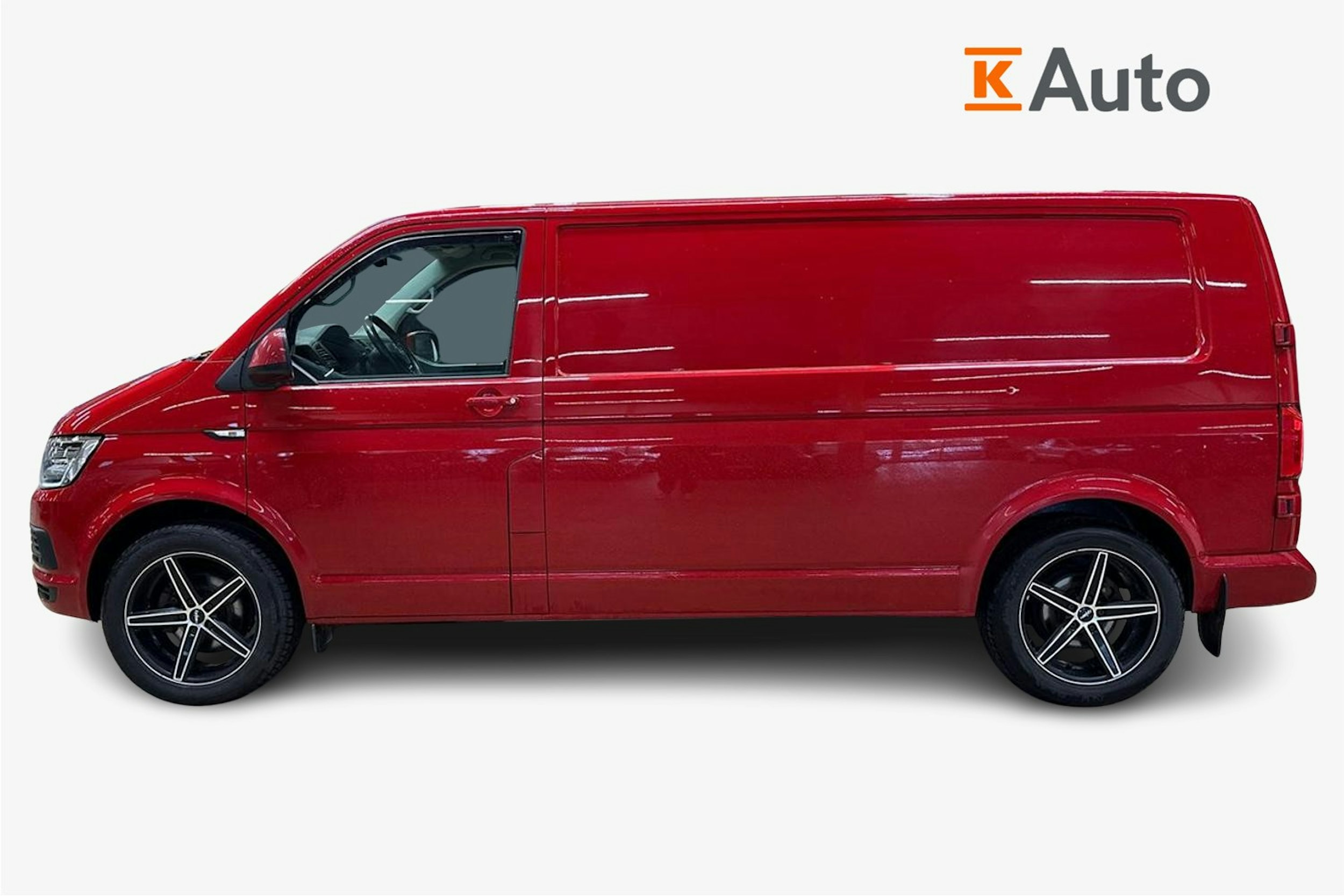 punainen Volkswagen Transporter 2016 kuva 6.