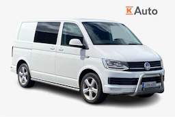 valkoinen Volkswagen Transporter 2016 kuva 1.