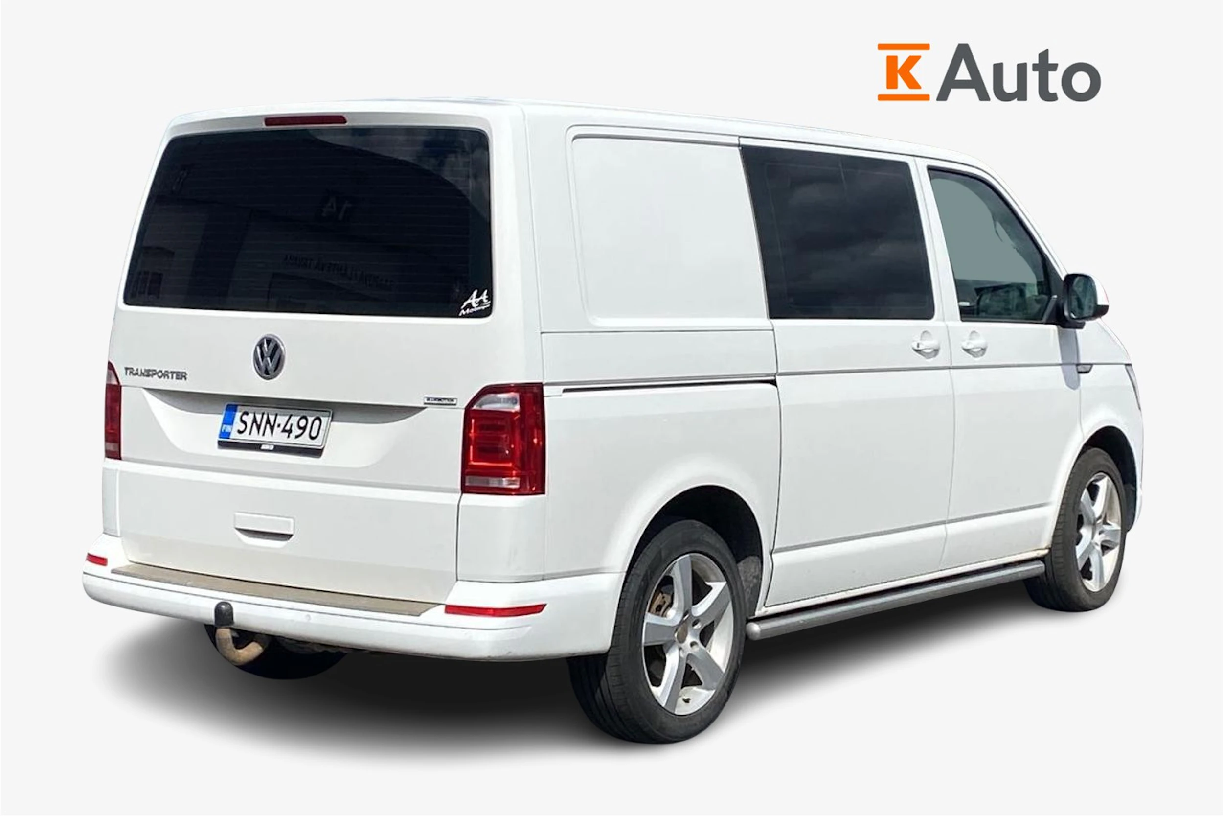 valkoinen Volkswagen Transporter 2016 kuva 2.