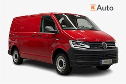 punainen Volkswagen Transporter 2016 kuva 1.