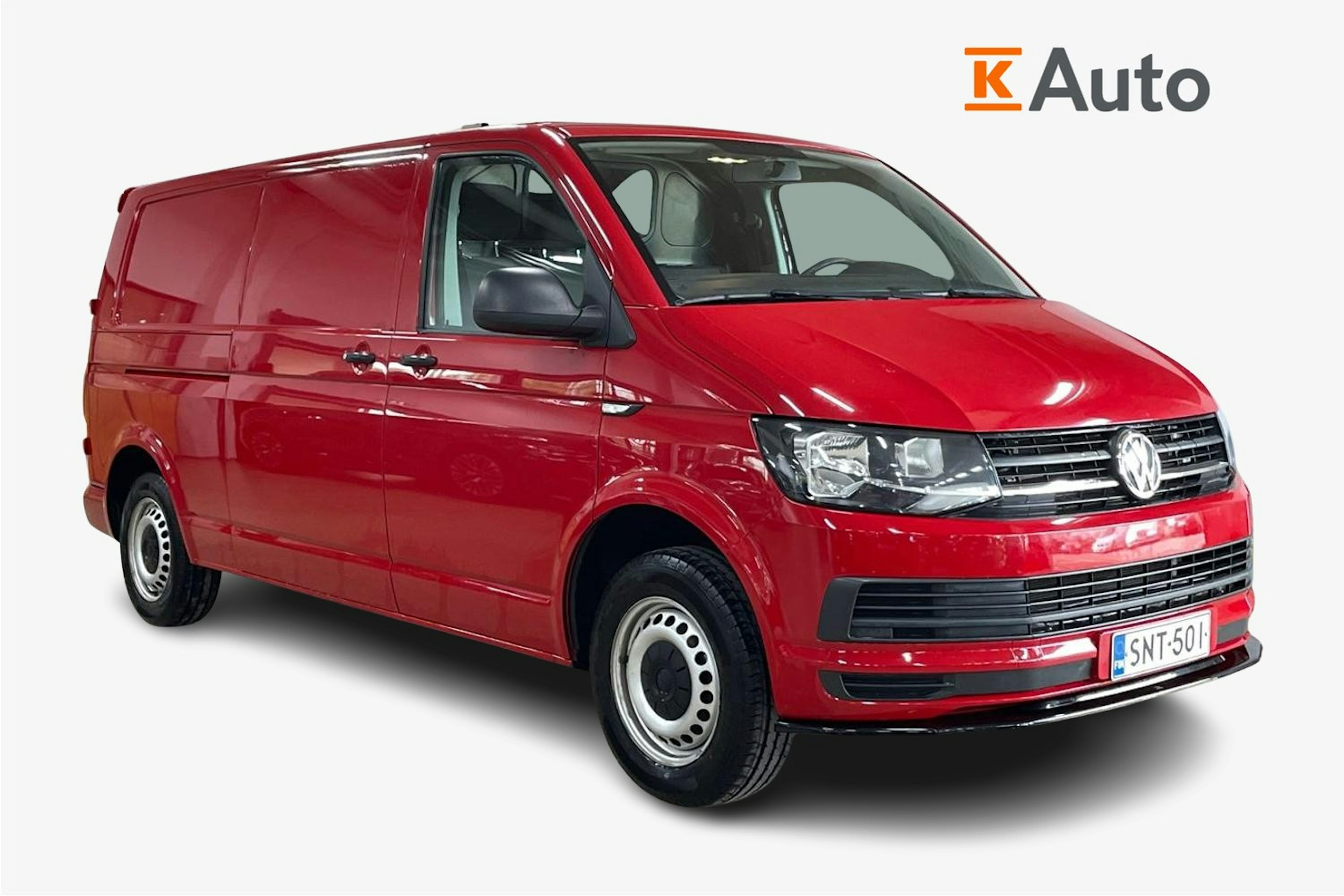 Punainen Volkswagen TRANSPORTER 2016 kuva 1.