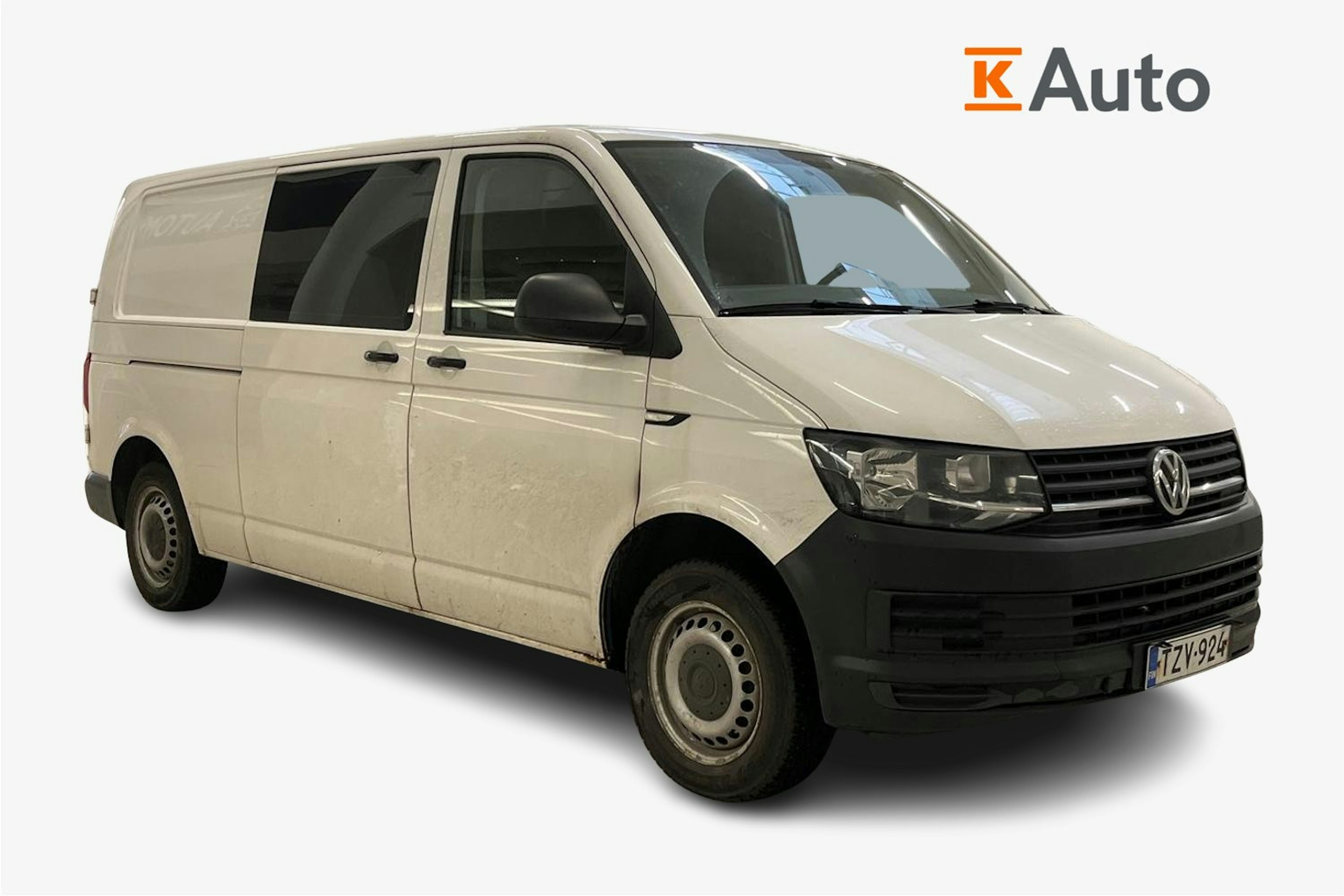 valkoinen Volkswagen Transporter 2016 kuva 1.