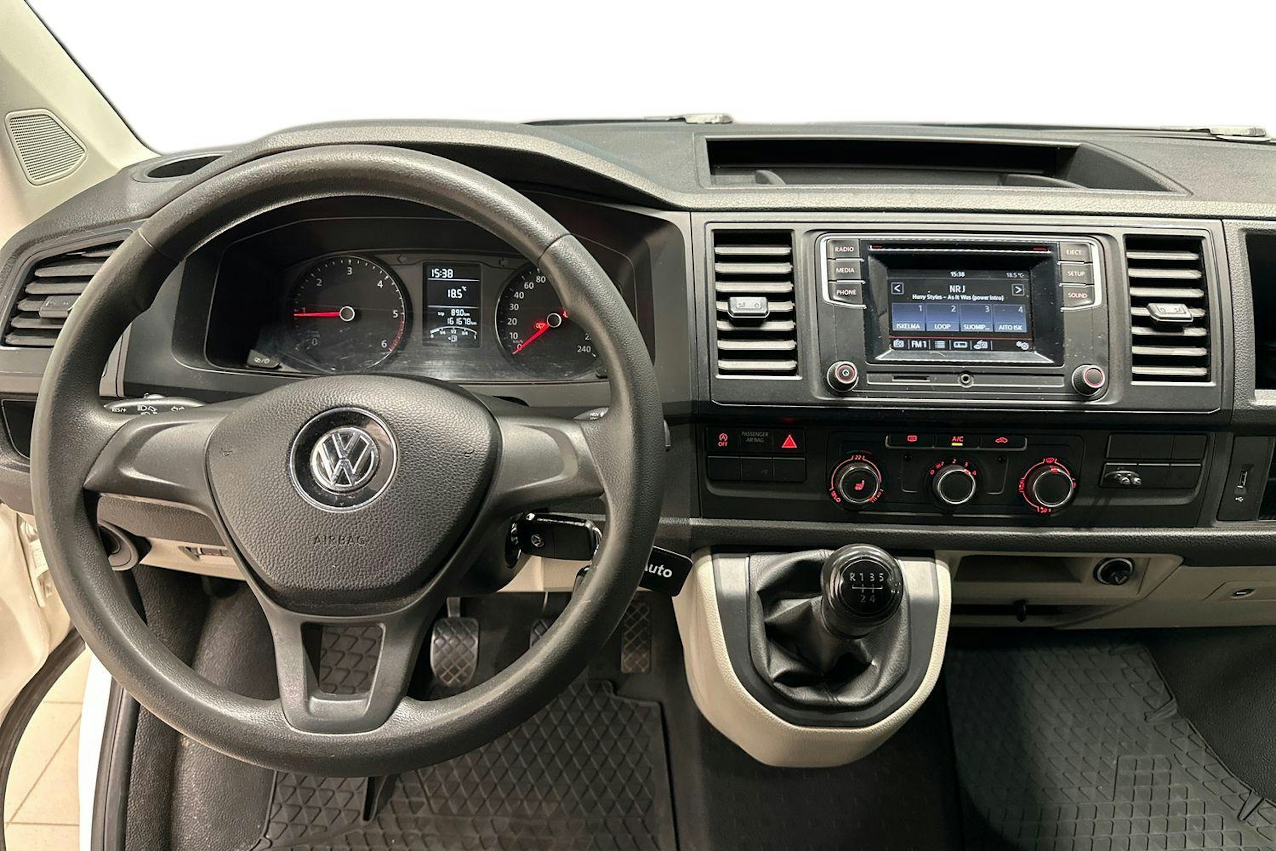Valkoinen Volkswagen TRANSPORTER 2016 kuva 9.