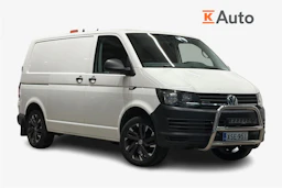 valkoinen Volkswagen Transporter 2016 kuva 1.