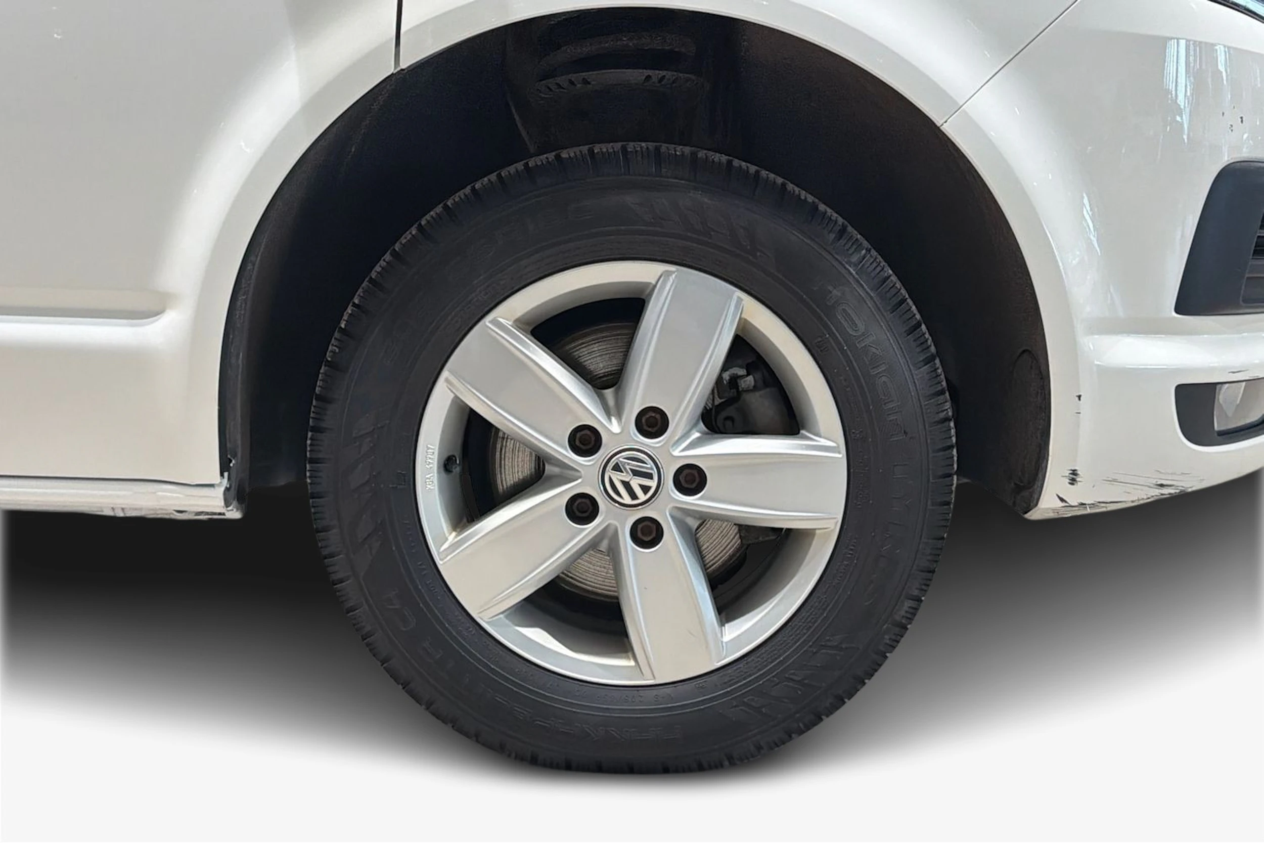 Valkoinen Volkswagen TRANSPORTER 2016 kuva 12.