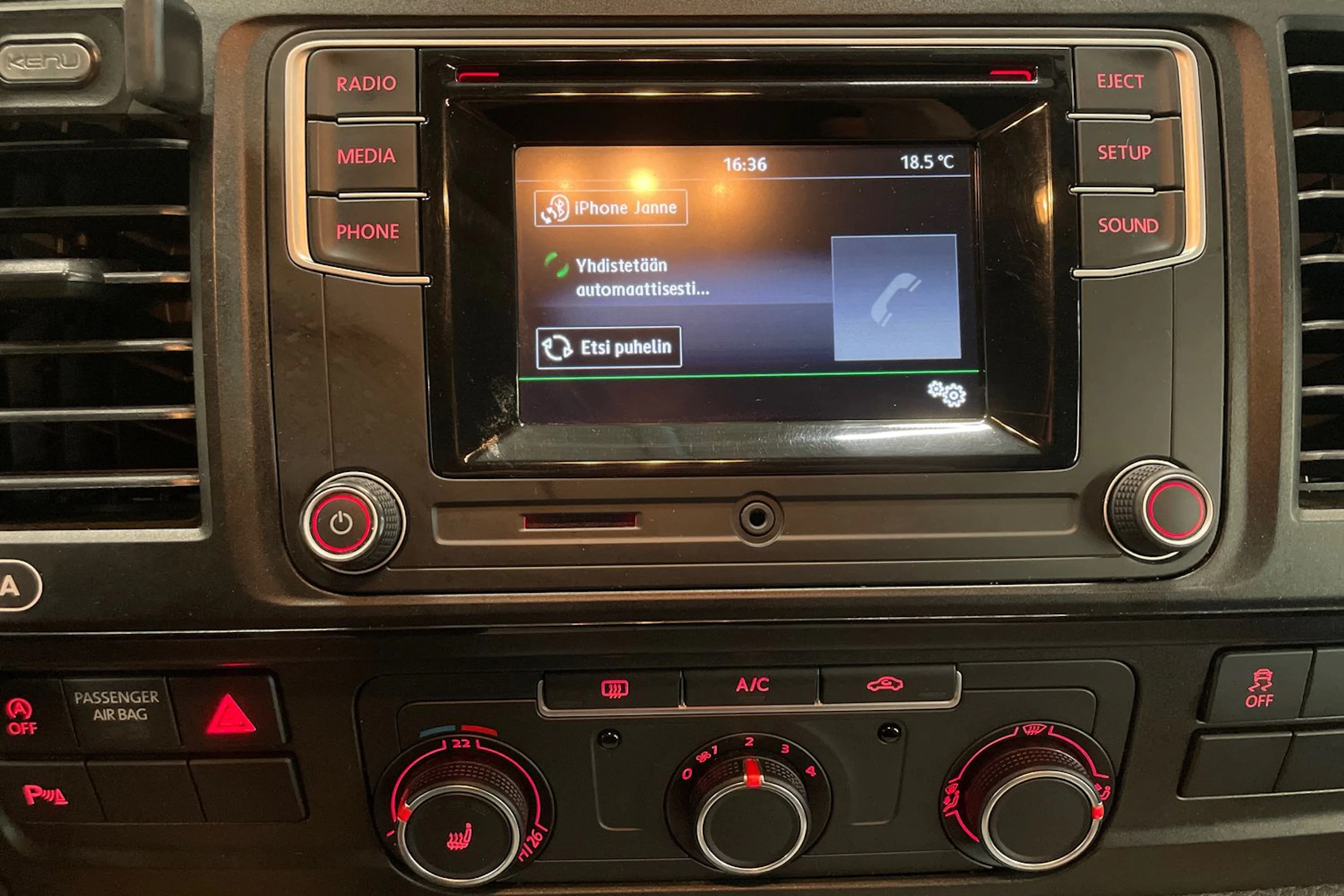 hopea Volkswagen Transporter 2016 kuva 17.