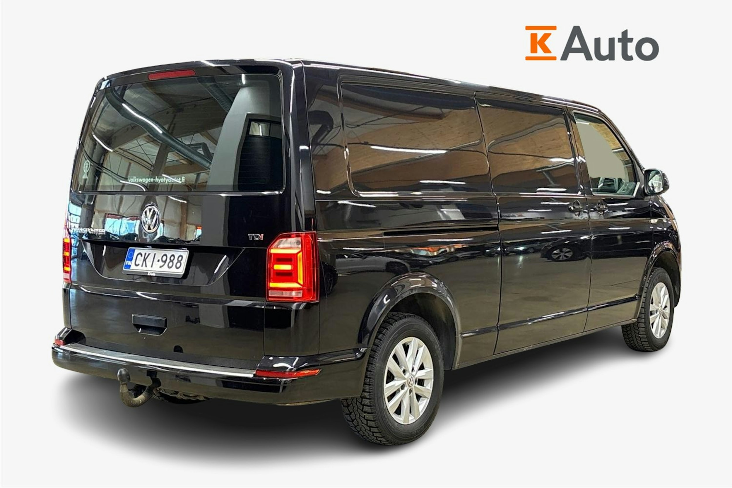 musta Volkswagen Transporter 2017 kuva 3.