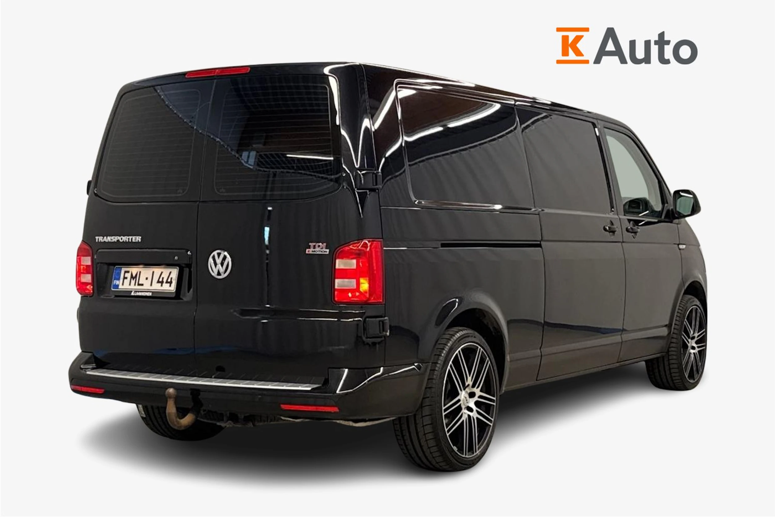 musta Volkswagen Transporter 2017 kuva 3.