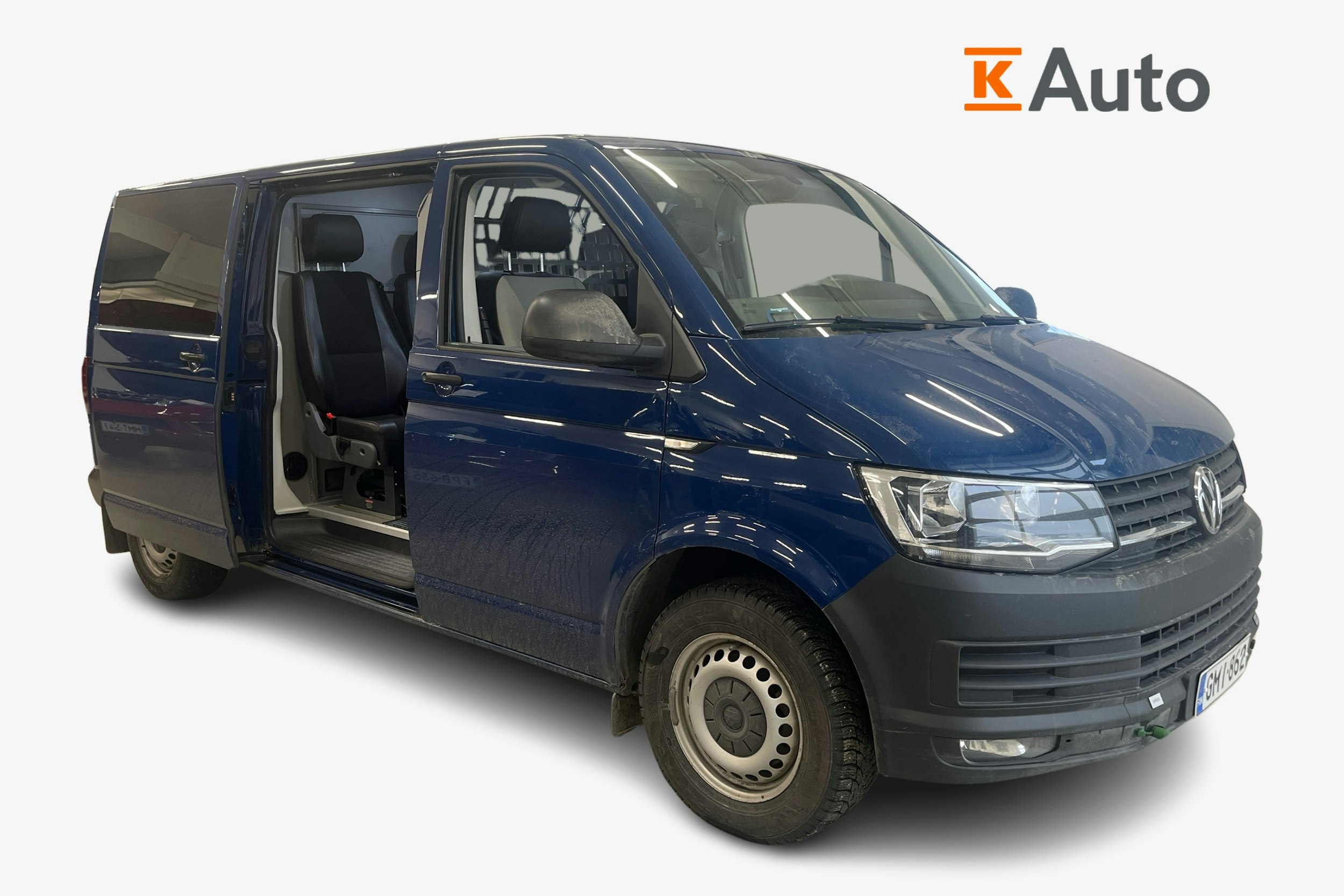 Sininen Volkswagen Transporter 2017 kuva 1.