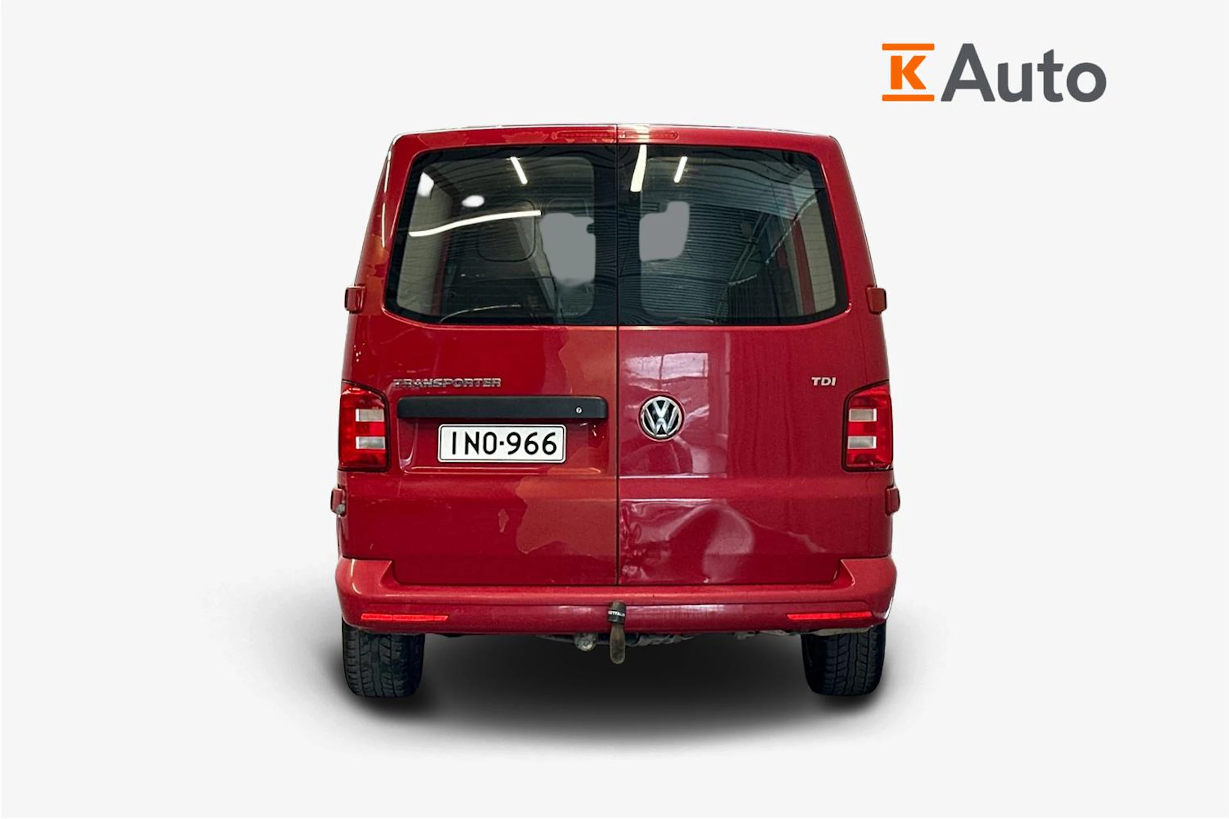 punainen Volkswagen Transporter 2017 kuva 4.