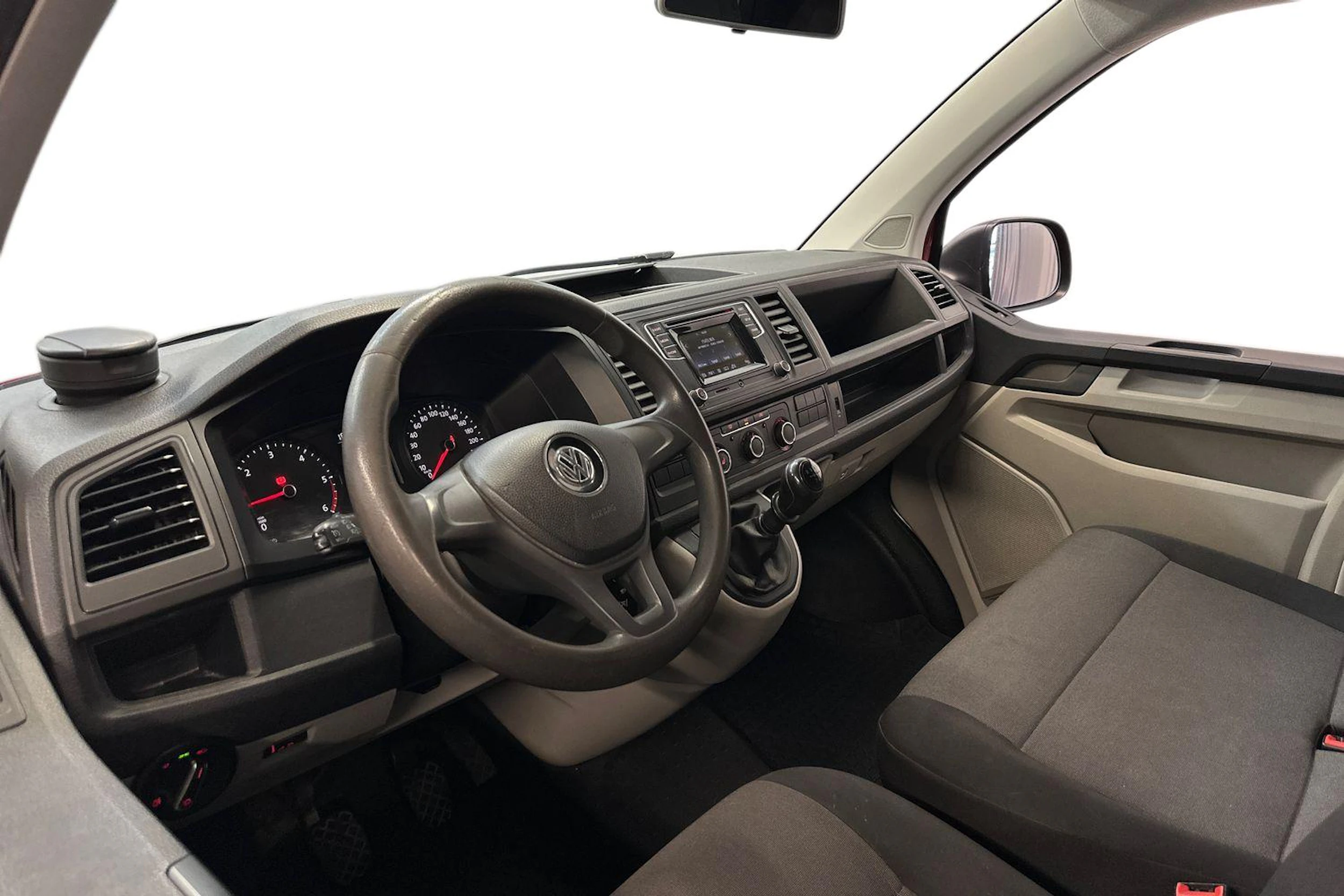 punainen Volkswagen Transporter 2017 kuva 8.