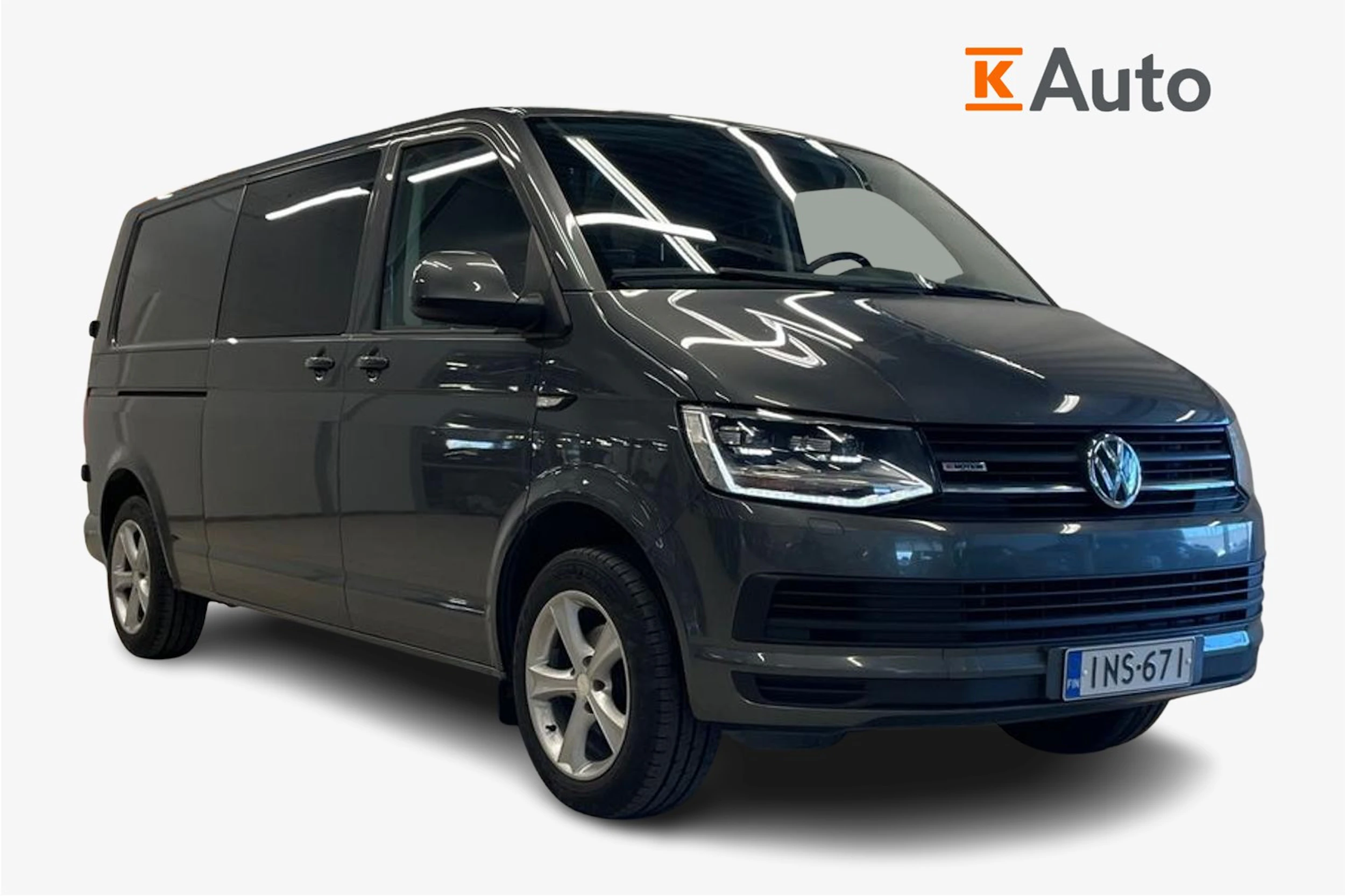 Harmaa Volkswagen TRANSPORTER 2018 kuva 1.