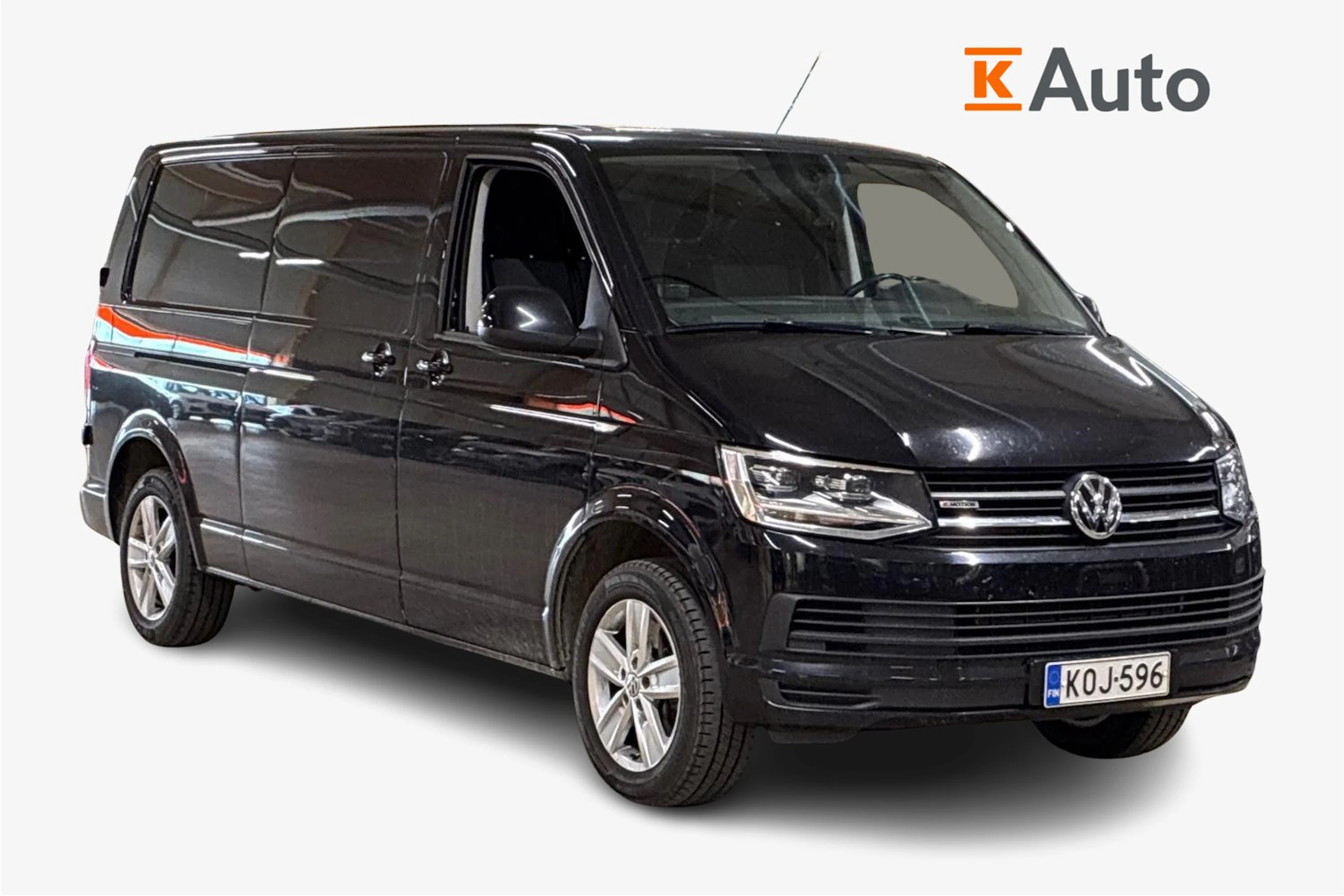 musta Volkswagen Transporter 2017 kuva 1.