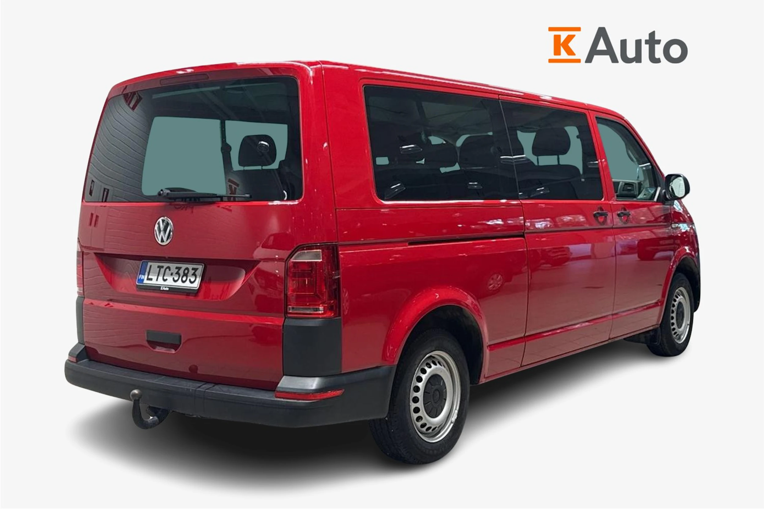 punainen Volkswagen Transporter 2017 kuva 3.