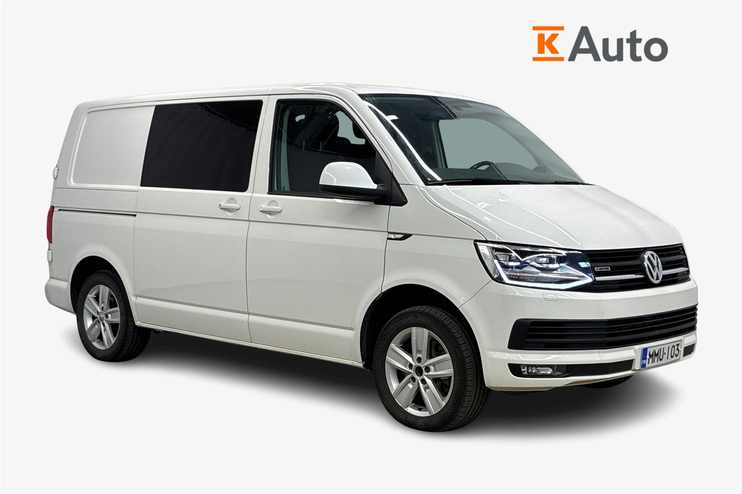 valkoinen Volkswagen Transporter 2017 kuva 1.