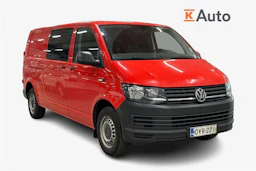 punainen Volkswagen Transporter 2017 kuva 1.