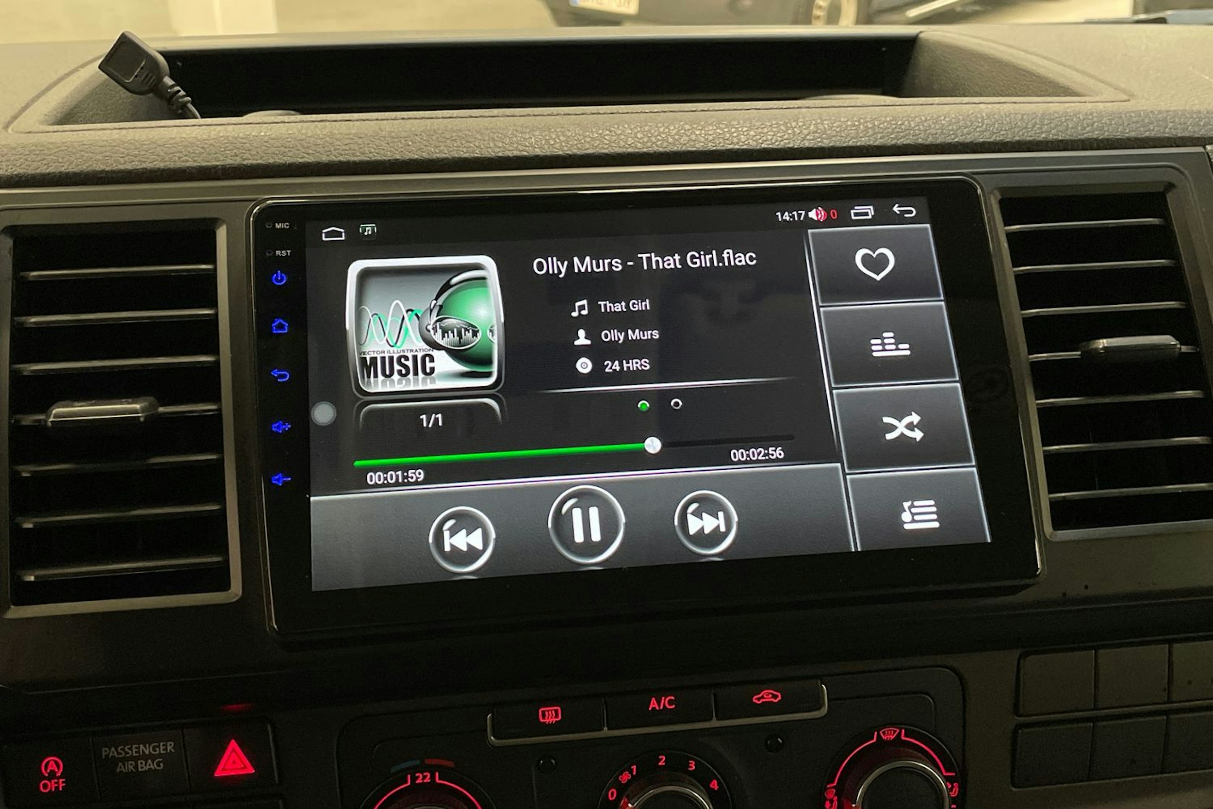 sininen Volkswagen Transporter 2017 kuva 18.