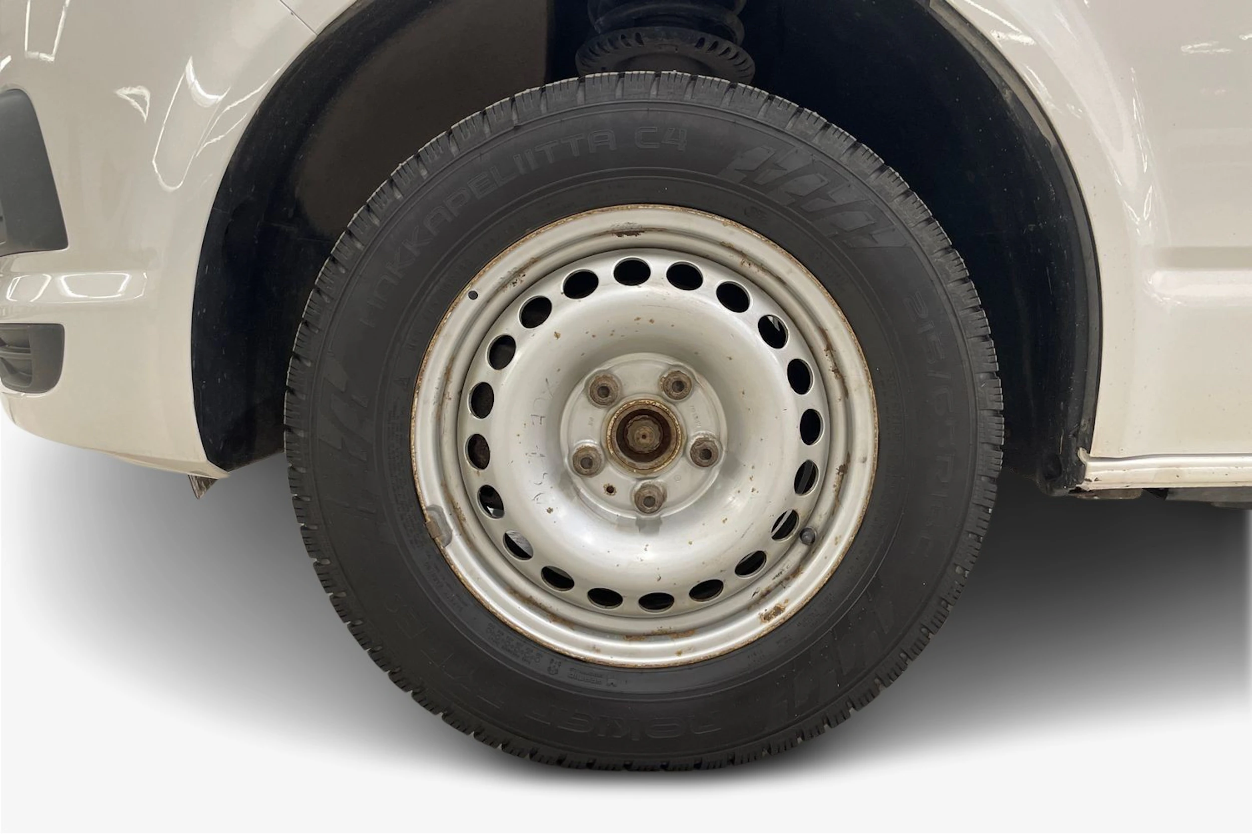 valkoinen Volkswagen Transporter 2017 kuva 8.