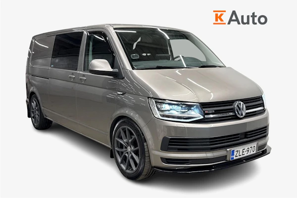 Volkswagen TRANSPORTER pitkä 2,0 TDI 110 kW 4Motion DSG 3200kg | Tähänkin autoon saatavilla lisäturva!