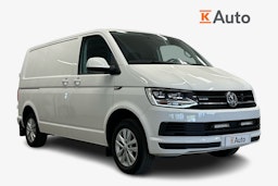 valkoinen Volkswagen Transporter 2018 kuva 1.