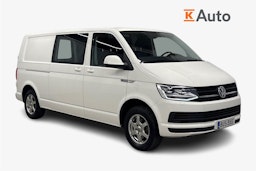 valkoinen Volkswagen Transporter 2018 kuva 1.