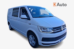 valkoinen Volkswagen Transporter 2018 kuva 1.