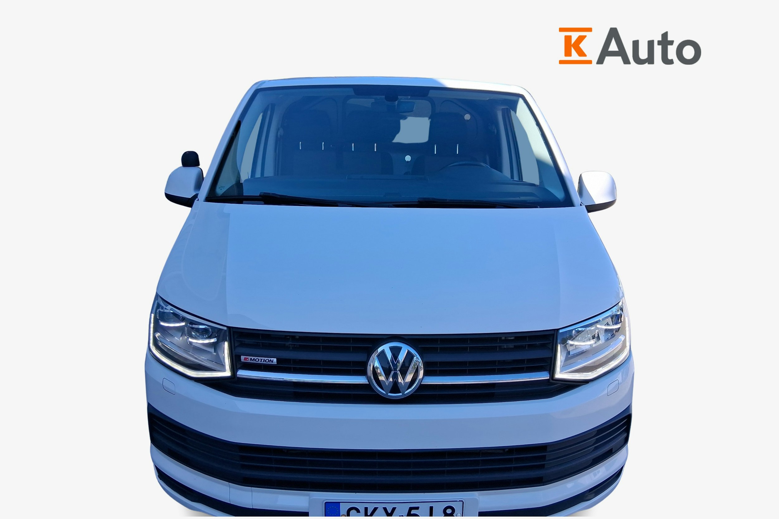 valkoinen Volkswagen Transporter 2018 kuva 4.