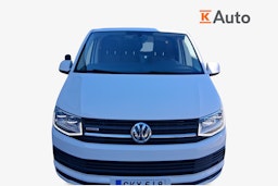 valkoinen Volkswagen Transporter 2018 kuva 4.