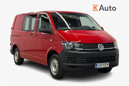 punainen Volkswagen Transporter 2018 kuva 1.