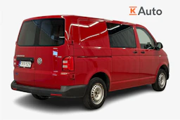 punainen Volkswagen Transporter 2018 kuva 2.