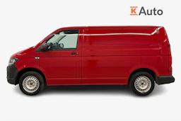 punainen Volkswagen Transporter 2018 kuva 5.