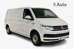 valkoinen Volkswagen Transporter 2018 kuva 1.