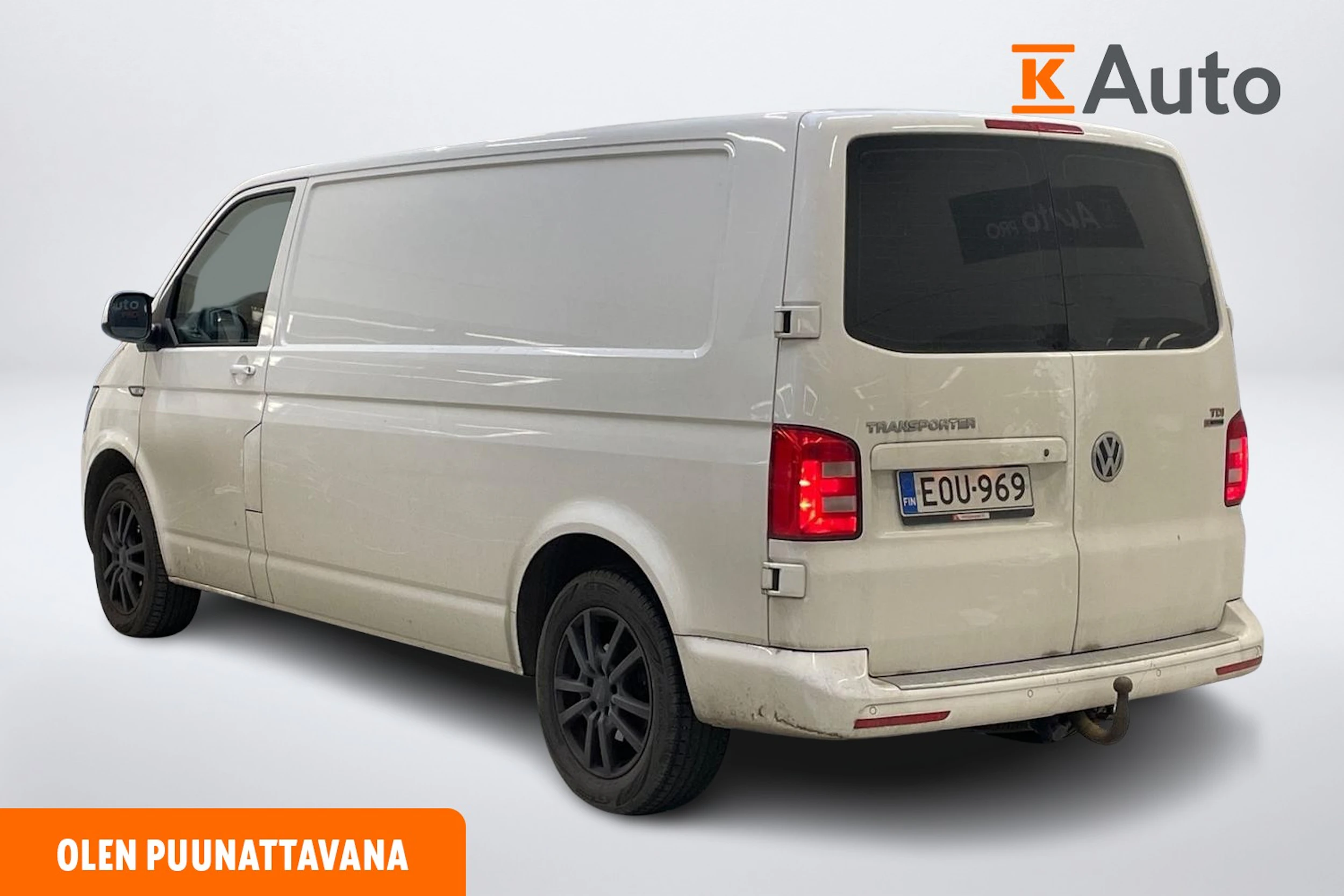 valkoinen Volkswagen Transporter 2018 kuva 2.