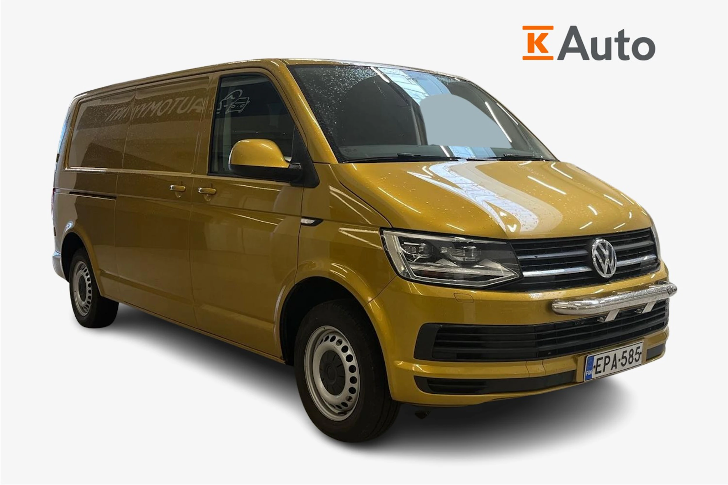 keltainen Volkswagen Transporter 2018 kuva 1.