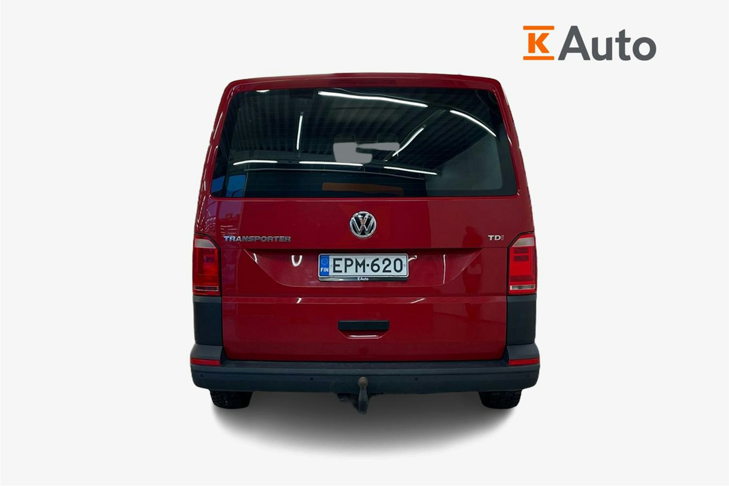 Punainen Volkswagen TRANSPORTER 2018 kuva 4.