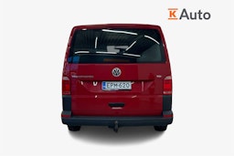 Punainen Volkswagen TRANSPORTER 2018 kuva 4.