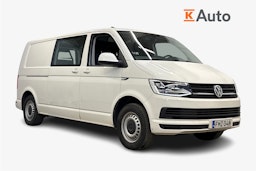 valkoinen Volkswagen Transporter 2018 kuva 1.