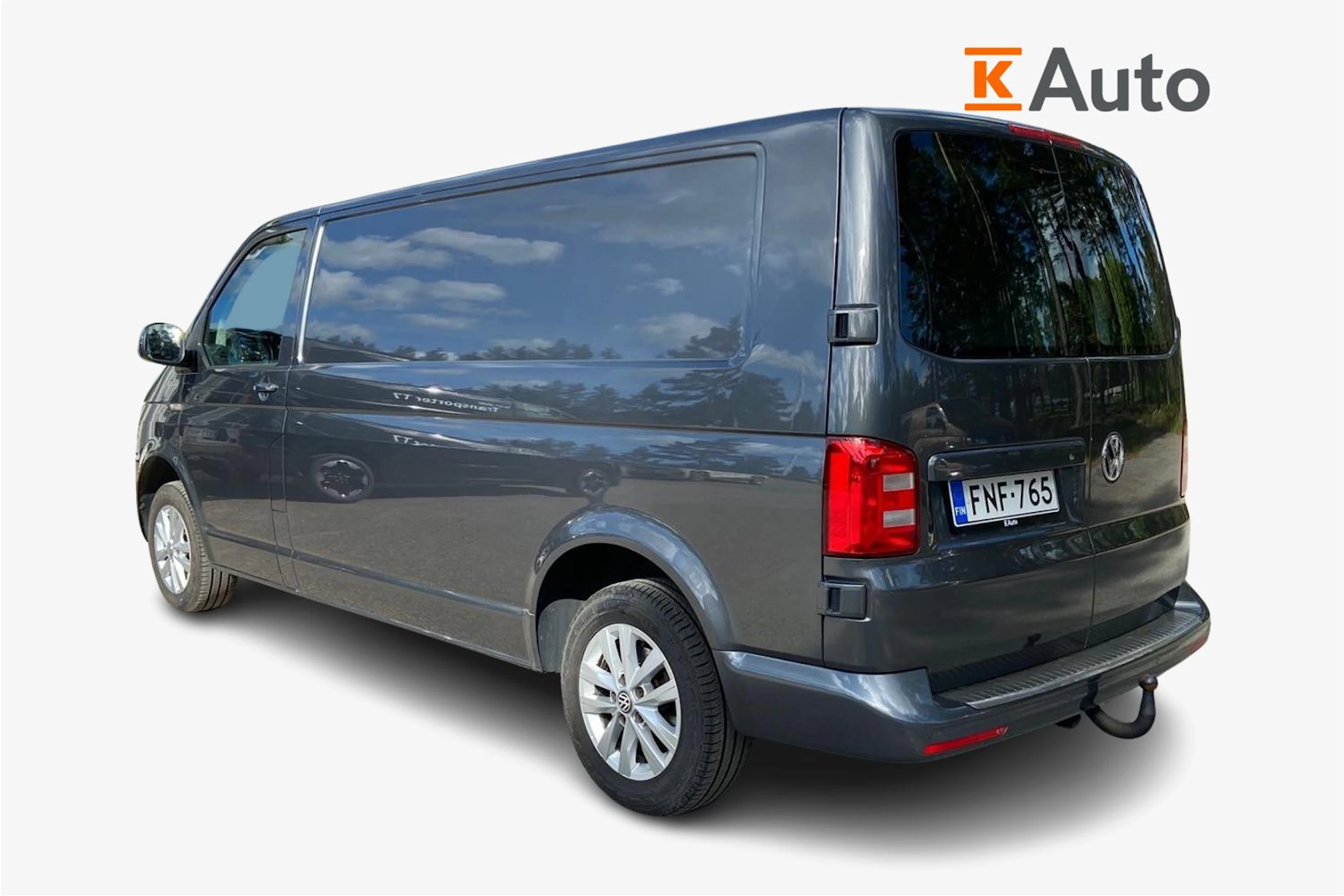 harmaa Volkswagen Transporter 2018 kuva 2.