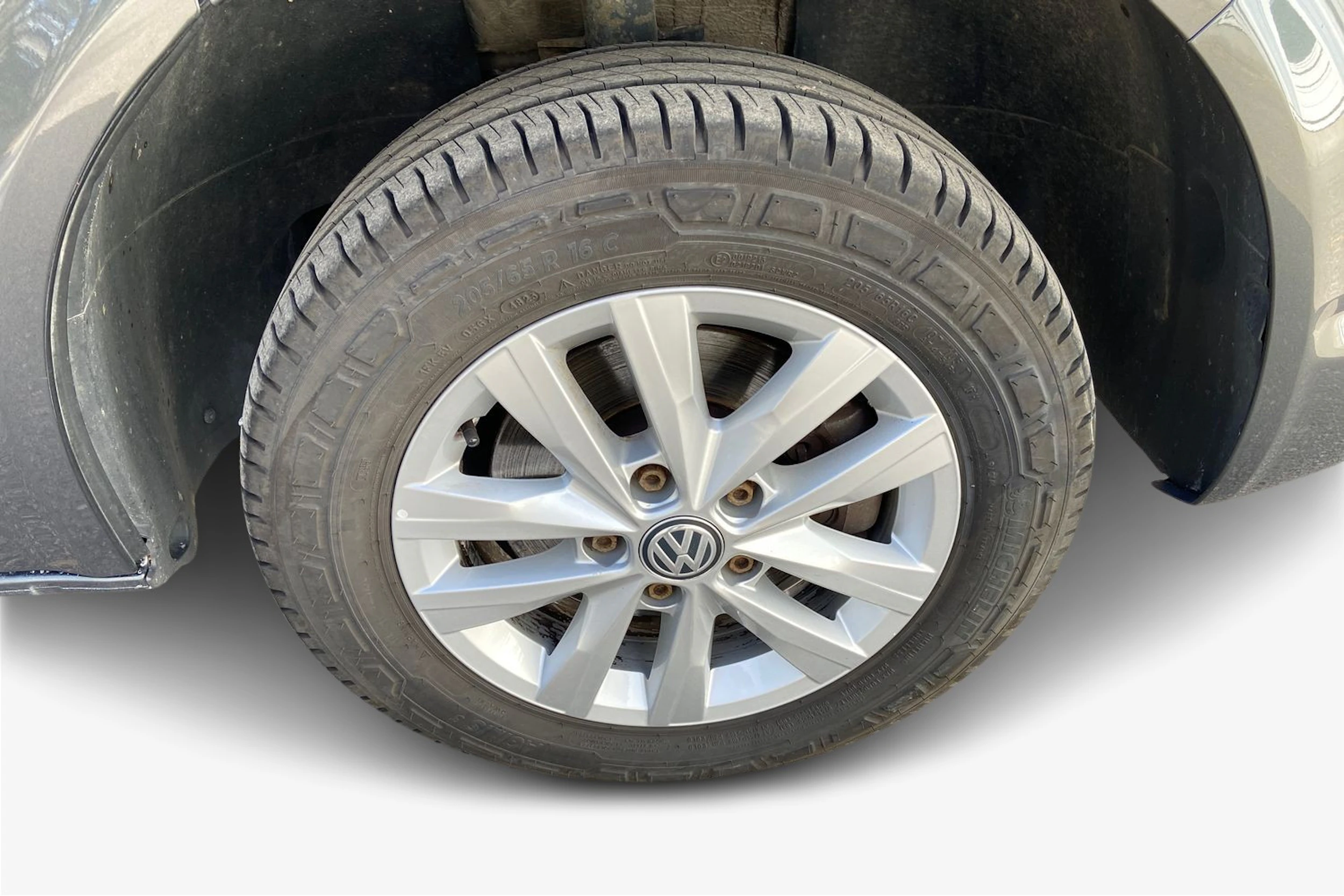 harmaa Volkswagen Transporter 2018 kuva 9.