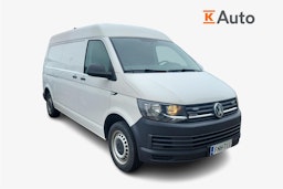 Valkoinen Volkswagen Transporter 2018 kuva 1.