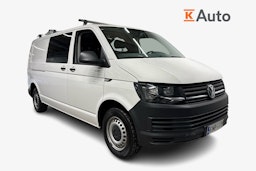 valkoinen Volkswagen Transporter 2018 kuva 1.