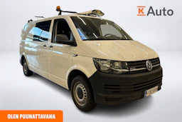 valkoinen Volkswagen Transporter 2018 kuva 1.